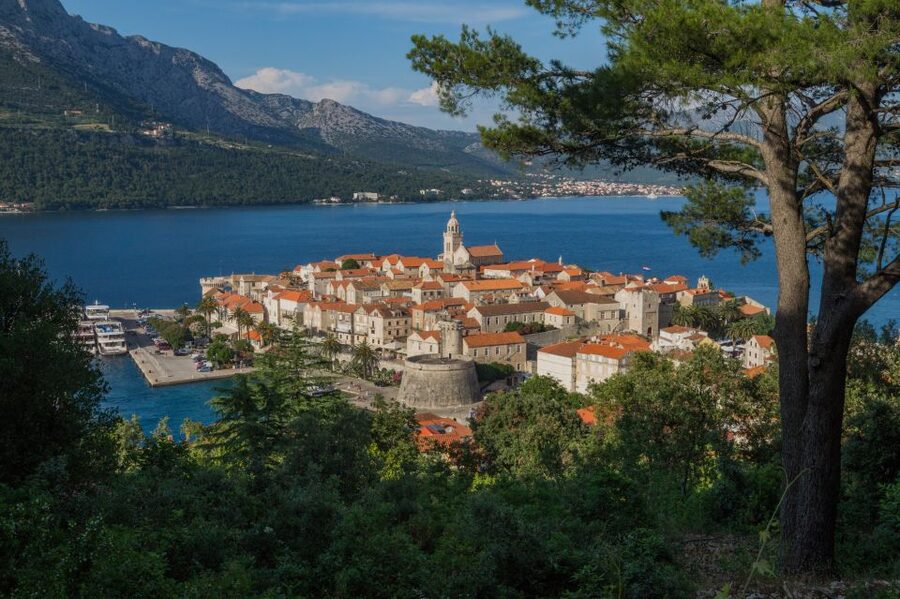 From Dubrovnik: Guided Tour of Pelješac & Korčula - Ston’s walls and saltworks