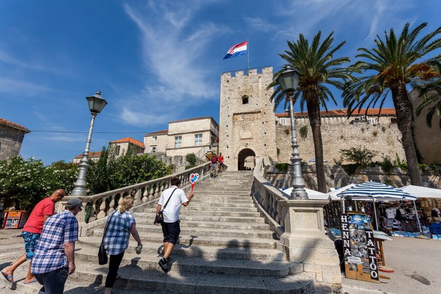From Dubrovnik: Island of Korčula with wine tasting - What the $93 price includes