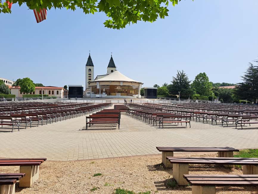 From Dubrovnik: Medjugorje Private Day Tour - St. James Church, the center of the visit