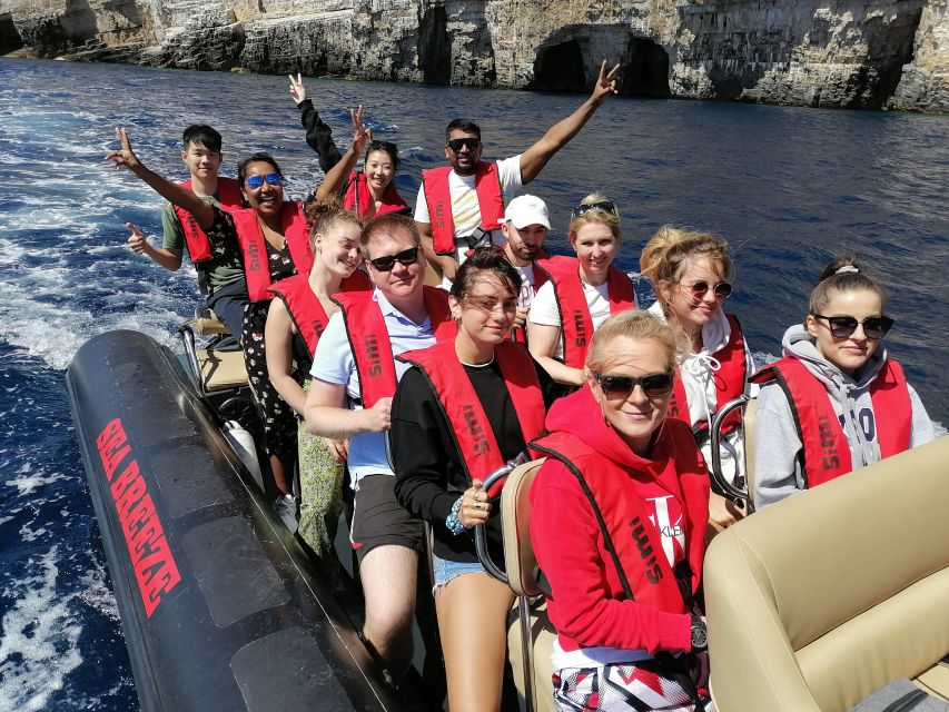 From Dubrovnik: Mljet National Park & Elaphiti Islands Trip - Odysseus Cave and the bright blue water