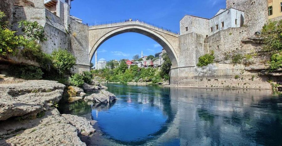 From Dubrovnik: Mostar & Kravice Waterfalls Private Tour - Kravice Waterfalls and the Neretva River