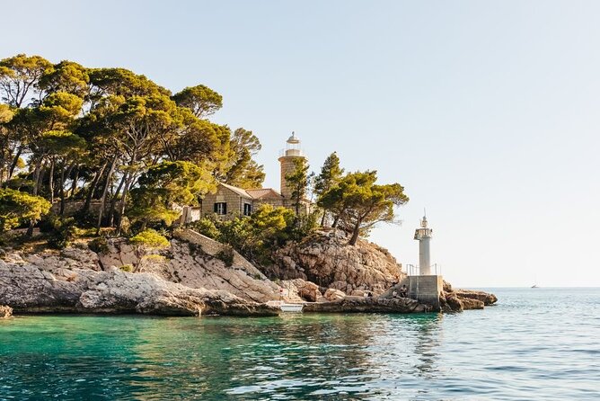 From Dubrovnik: Premium Three Island Cruise with lunch and drinks - Šipan: olive groves and a slower village stop