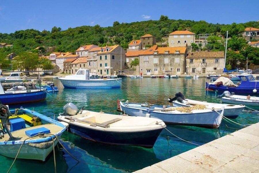 From Dubrovnik: Private Island-Hopping Customizable Cruise - Possible stops: Sunj Beach, the Blue Cave, and Three Caves