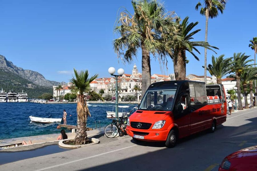 From Korcula Town: Local Wine & Sightseeing Half-Day Tour - Pupnatska Luka viewpoint and the first village roads