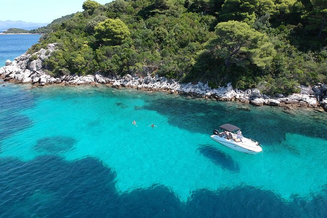 Full day Private Boat Tour to Elaphite Islands and South Mljet - What is included on the Quicksilver 675