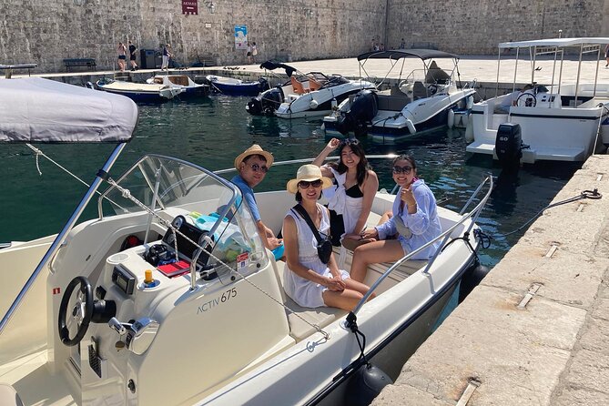 Full- Day Private Speedboat Tour in Dubrovnik on Elaphiti Islands - The Blue Cave begins the water time