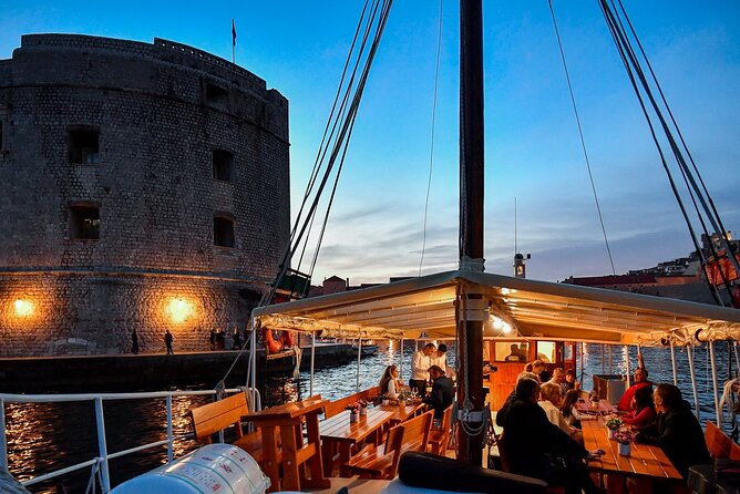 Gastro Cruise | Dinner and Boat ride around Dubrovnik Old Town - The family crew and the boat itself