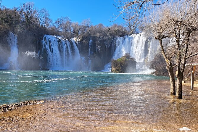 Group Full Day Tour Mostar & Kravica waterfalls from Dubrovnik - The border can make a 10-hour day longer