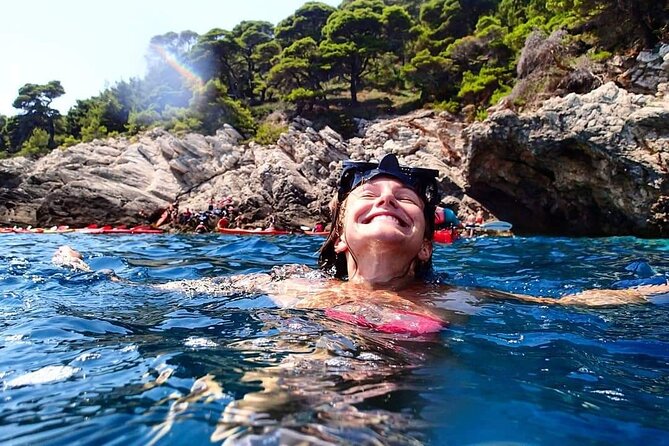 Guided Kayaking and Snorkeling Tour to Green Cave and Sipan Island from Lopud - From Lopud toward Sipan Island
