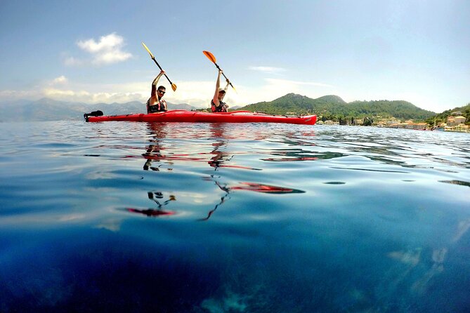 Guided Kayaking and Snorkeling Tour to Green Cave and Sipan Island from Lopud - Returning through the third island area