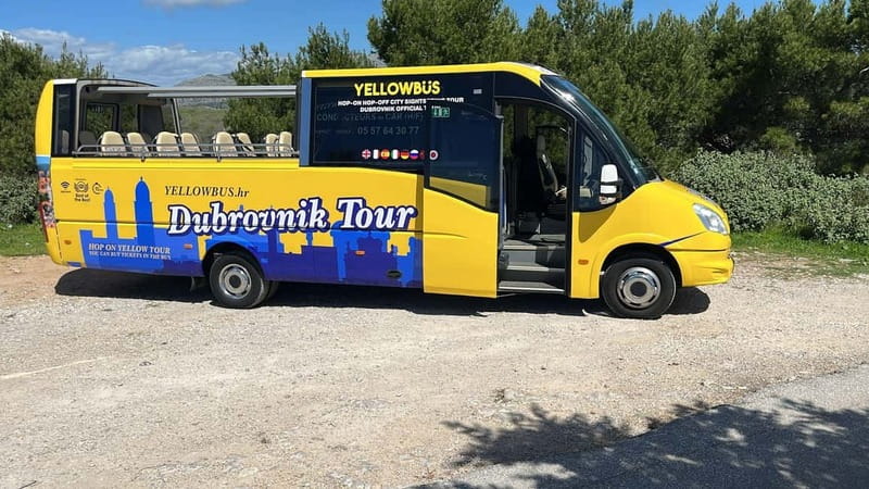 Hop-On Hop-Off Yellow Cabrio Tour: See Dubrovnik in 90mins - Key points to know before booking
