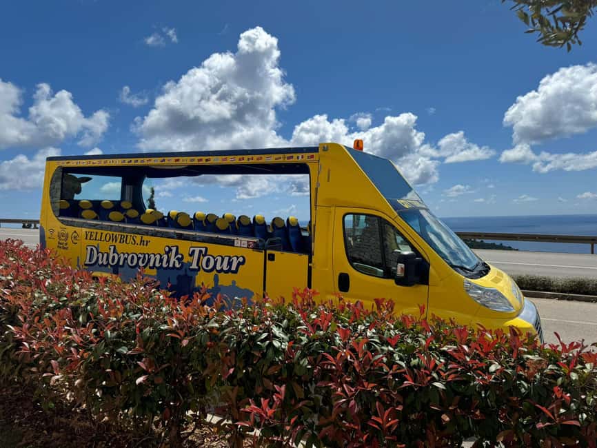 Hop-On Hop-Off Yellow Cabrio Tour: See Dubrovnik in 90mins - The driver-guide can shape the experience