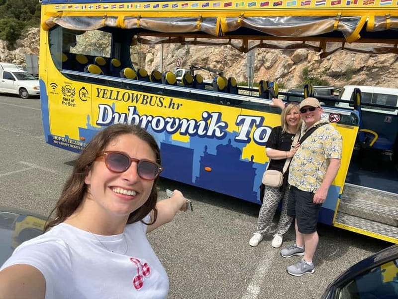 Hop-On Hop-Off Yellow Cabrio Tour: See Dubrovnik in 90mins - Starting at Pile Gate