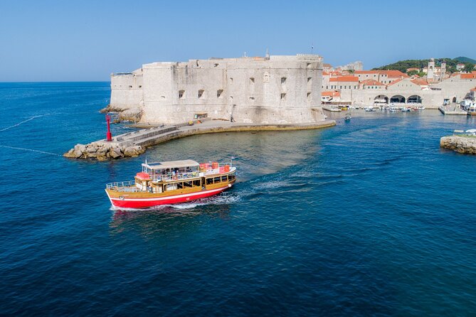 Island Hopping & City Walls Cruise with Food and Open Bar - Koločep: your first swim and a gentle start