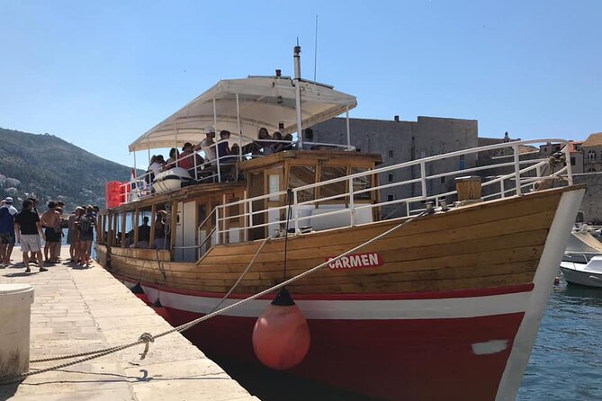 Island Hopping & City Walls Cruise with Food and Open Bar - Šipan and the Skočibuha summer house