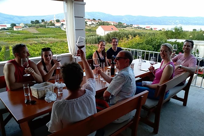 Korcula Bike & Wine Tour | Wine Tasting in Lumbarda - Homemade food makes the wine stop feel complete