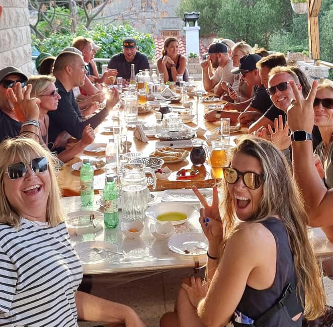 Korcula: Buggy Safari with Local Food and Wine Tasting - Homemade food at Branko and Ana’s home