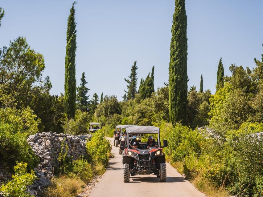 Korcula Buggy Safari With Wine Tasting - Leaving Korcula Town for the island roads