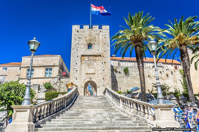 Korčula & Ston: Island Charms, Pelješac Delights & Wine Tasting - Ston: fortress walls and the value of salt