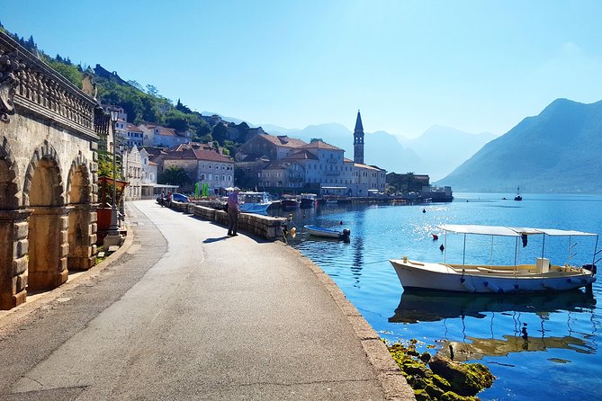 Kotor, Perast, Sv.Stefan and Budva - Montenegro Private Tour - The five-minute Sveti Stefan stop