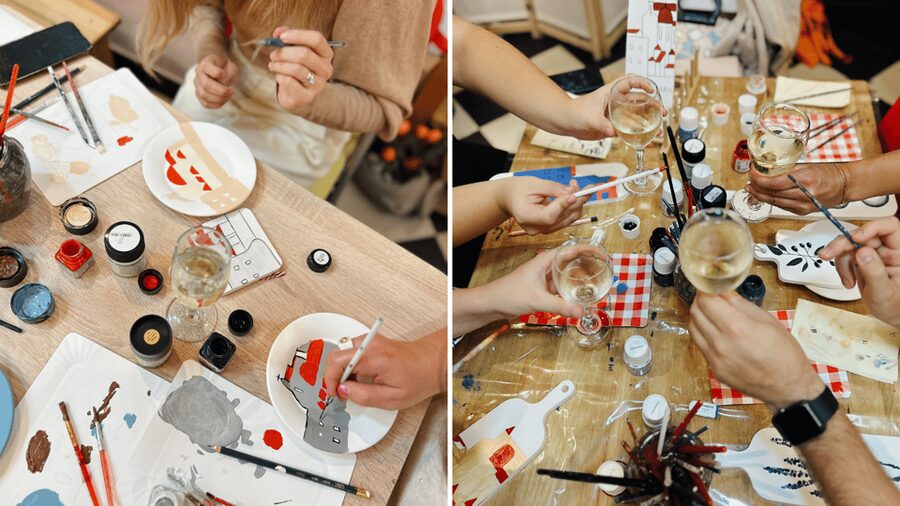 Local Paint and Wine Workshop: A Unique Creative Experience - Unlimited local wine, and what that means for the value