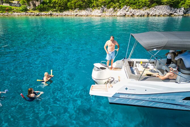 Luxury Private Elaphiti Islands boat tour from Dubrovnik - Drinks, snorkeling gear, and what to bring