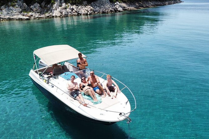 Luxury Private Speedboat Tour Islands & Blue Cave - Koločep: Pine Trees and a Slower First Stop