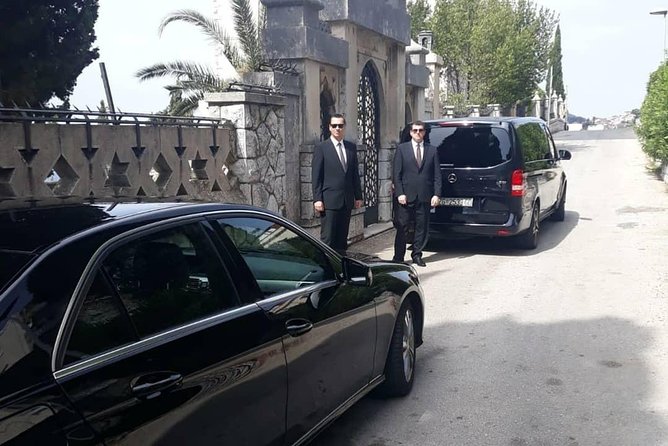 Luxury private transfer: Dubrovnik to Dubrovnik airport - Cruise-port pickups require a different meeting point