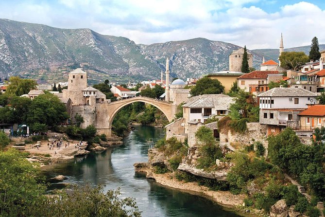 Mostar and Pocitelj Private Tour From Dubrovnik - Leaving Dubrovnik by way of the bridge
