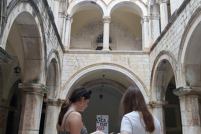 Mysterious Game of Dubrovnik - Private Mystery walking tour - Sponza Palace and the city’s civic story