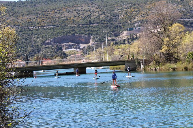 Ombla river Paddleboarding tour in Dubrovnik with snacks - Downstream stories, including the Vatican connection