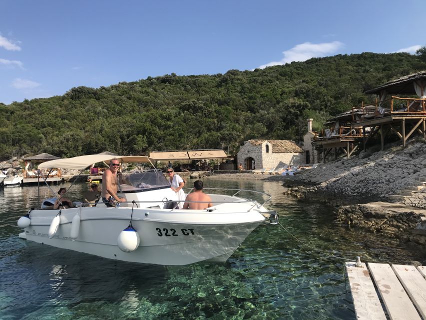 Private boat tour from Dubrovnik/Cavtat to Elafiti islands - The Atlantic Marine Open 750 and the private setup