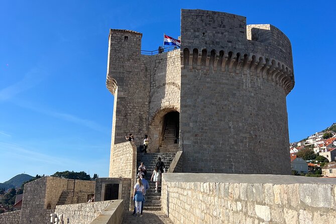 Private City Wall tour of Dubrovnik - Paying for the wall entrance