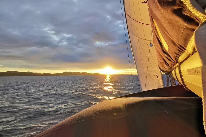 Private Full Day Sailing Tour To Elafiti Islands - Šunj Beach on Lopud: sand, swimming, and a drink ashore