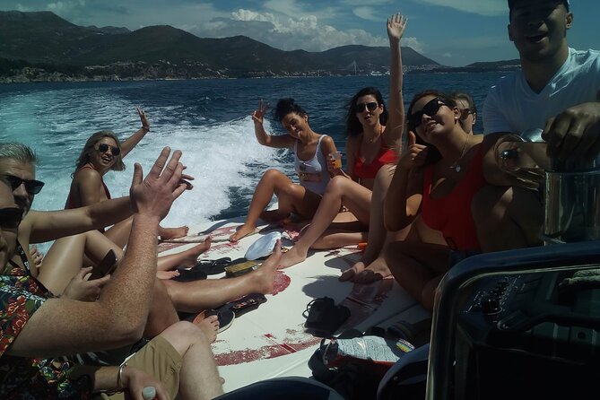 Private Half-Day Speedboat Guided Tour of Dubrovnik Islands - The city walls and Lovrijenac from the water