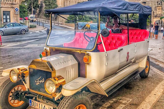 Private Sightseeing Tour in Dubrovnik with a Classic Old Car - Lapad shows the city beyond the walls