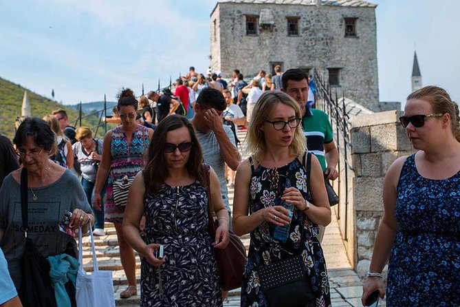 PRIVATE TOUR to Kravice Waterfalls, Mostar and Počitelj old town - The first viewpoint at Dr. Franjo Tuđman Bridge