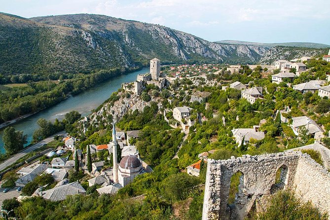 PRIVATE TOUR to Mostar, Stolac, Pocitelj & Blagaj by CRUISER TAXI - Počitelj, a hillside village of stone