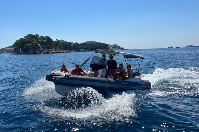 Rent a Rib - half day - without skipper - What the four-hour schedule really allows