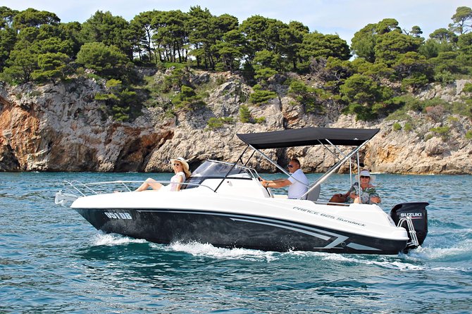 Rent a speed boat and explore beaches and coves of Elaphiti Islands - Lopud, sandy beaches and old island paths