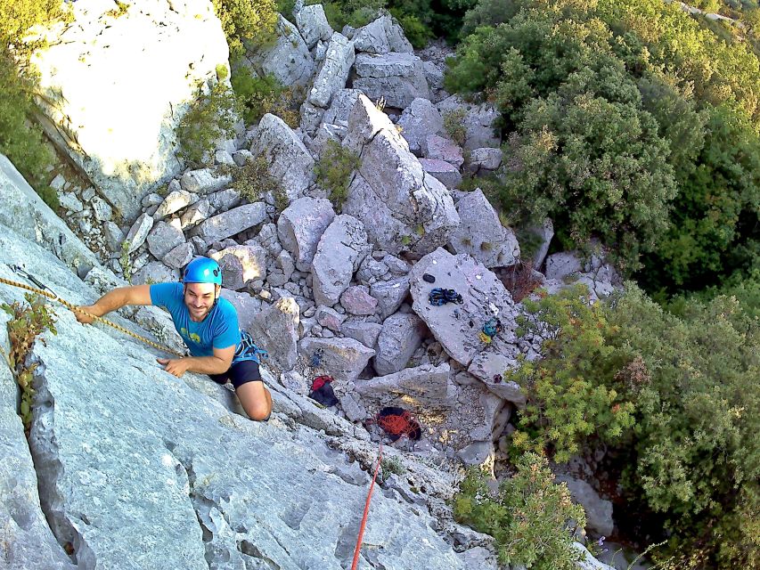 Rock Climbing Lesson in Dubrovnik - A short briefing before your first climb