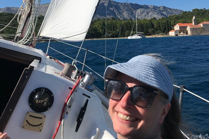 Sailing Korcula: Learn to Sail and Relax on the Water - Crystal-clear water, masks, and a natural swimming stop