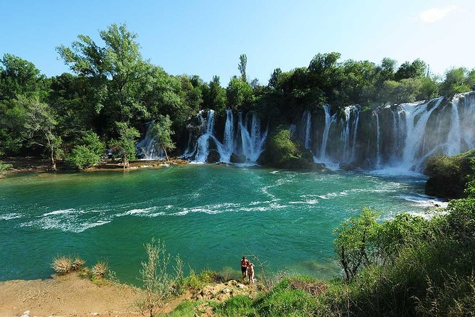Sarajevo to/from Dubrovnik Two-day Transfer Tour via Mostar - Kravice Falls and the summer swimming option