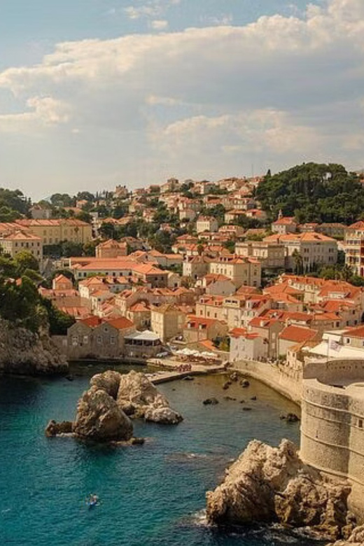 Sightseeing Boat Cruise in Old Town of Dubrovnik - Lovrijenac Fortress from its dramatic side