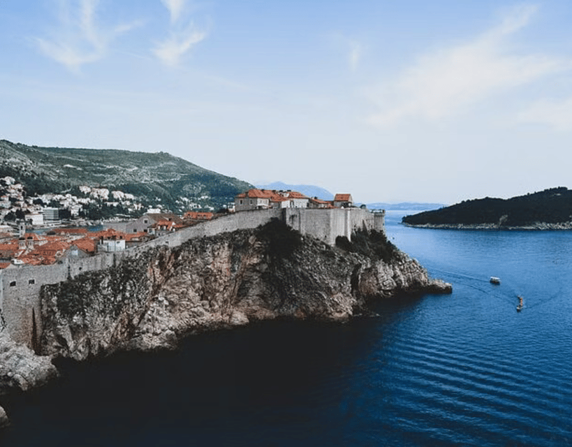 Sightseeing Boat Cruise in Old Town of Dubrovnik - Lokrum Island and the open-water view