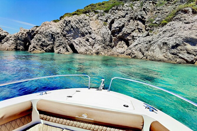 Speedboat Atlantic Marine 750, 4 or 8 hours - Koločep, blue caves, and high cliffs