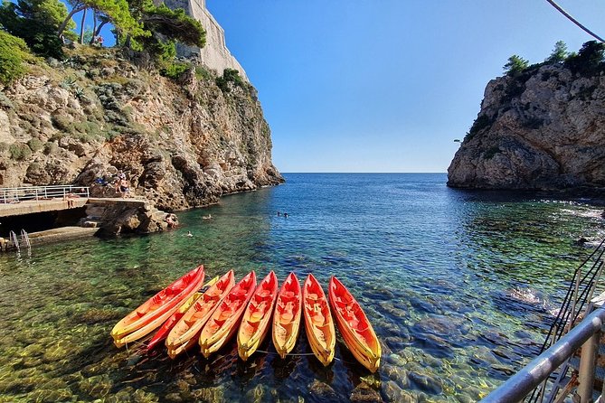Sunset Sea Kayaking and Wine Dubrovnik - Lokrum Island and the open-water stretch